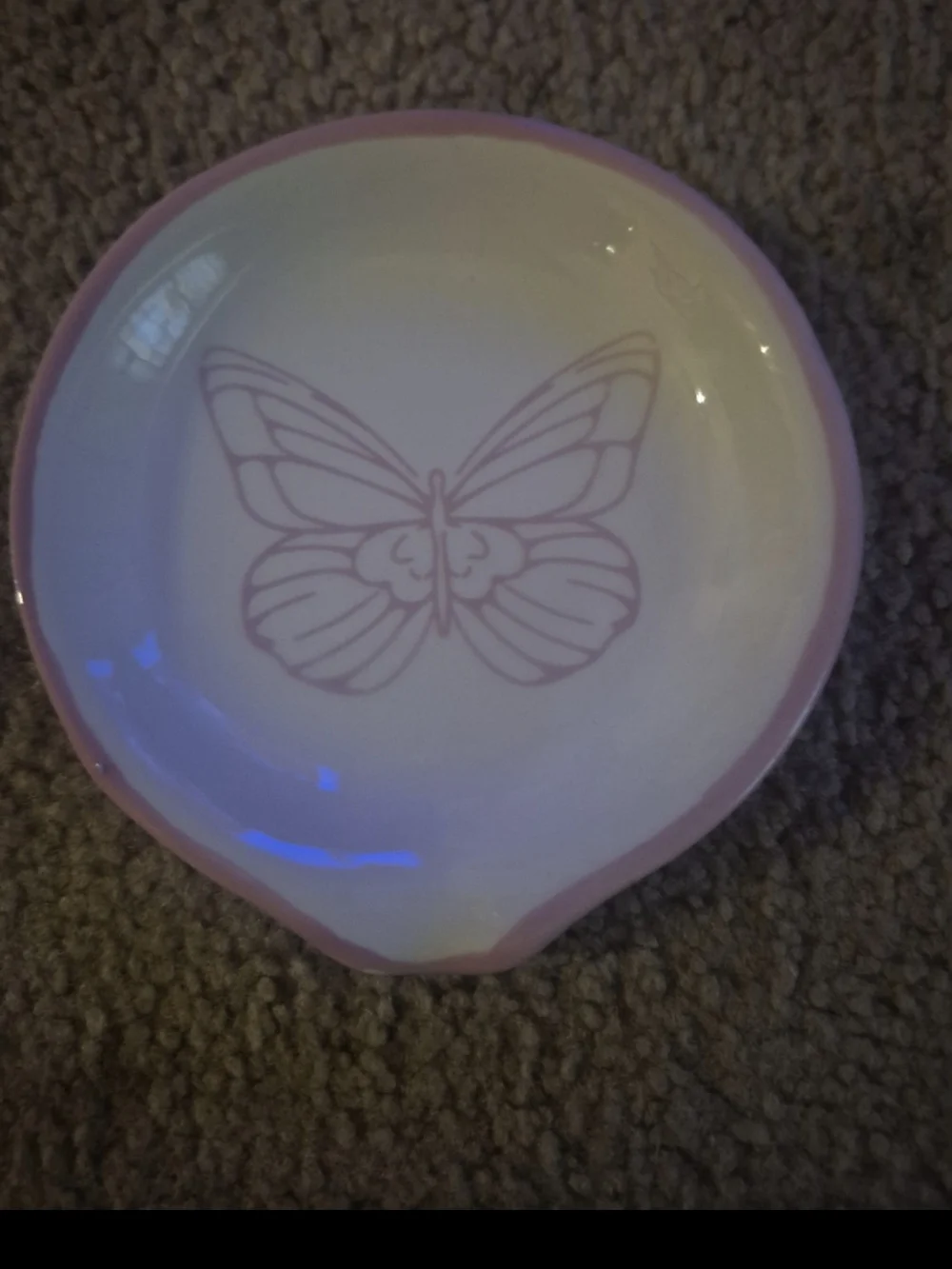 Dolly Parton Pink Butterfly Spoon Rest
